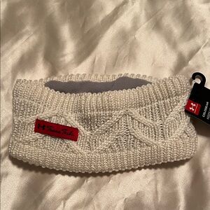 Under Armour Women's Texas Tech Cable Textured Cream Active Headband